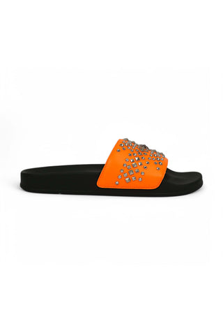 John Richmond 10104 Leather Slip-on Sandal (JR1004)-AmbrogioShoes