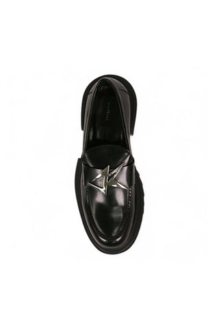 John Richmond 12242 Calf-Skin Leather Slip-On Loafer (JR1007)-AmbrogioShoes