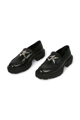 John Richmond 12242 Leather Slip-On Loafer (JR1007)