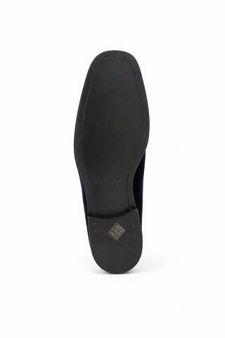John Richmond 12286 Velvet Slip-On Loafer (JR1008)-AmbrogioShoes