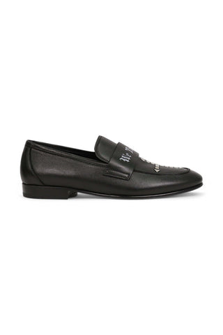John Richmond 14024 Calf-Skin Leather Slip-On Loafer (JR1011)-AmbrogioShoes