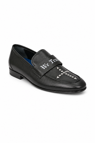 John Richmond 14024 Leather Slip-On Loafer (JR1011)