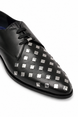 John Richmond 14034 Calf-Skin Leather Lace-Up Derby (JR1015)-AmbrogioShoes