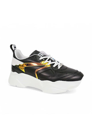 John Richmond 14067 Calf-Skin Leather Lace-Up Sneaker (JR1006)-AmbrogioShoes