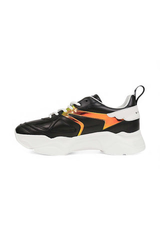 John Richmond 14067 Calf-Skin Leather Lace-Up Sneaker (JR1006)-AmbrogioShoes