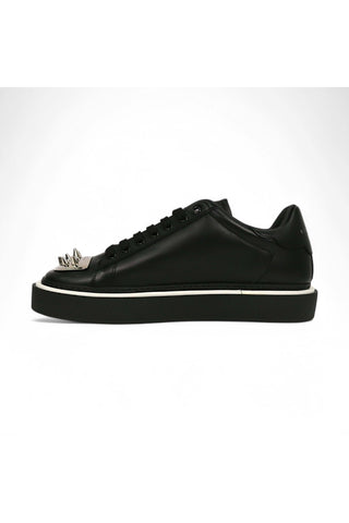 John Richmond 15769 Calf-Skin Leather Lace-Up Sneaker (JR1005)-AmbrogioShoes