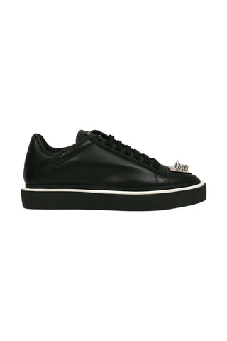 John Richmond 15769 Calf-Skin Leather Lace-Up Sneaker (JR1005)-AmbrogioShoes