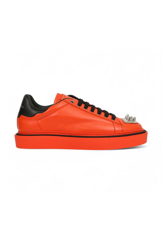 John Richmond 15769 Leather Lace-Up Sneaker (JR1005)-AmbrogioShoes