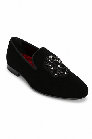 John Richmond 15787 Suede Slip-On Loafer (JR1010)-AmbrogioShoes