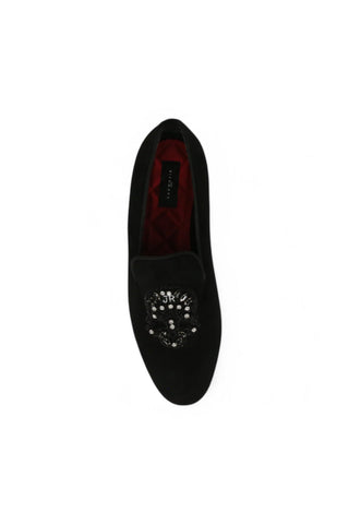John Richmond 15787 Suede Slip-On Loafer (JR1010)-AmbrogioShoes