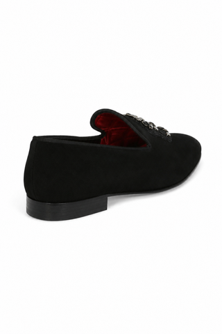 John Richmond 15787 Suede Slip-On Loafer (JR1010)-Dellamoda