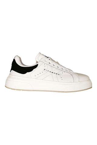 John Richmond 22203/CP White Leather Casual Sneakers (JR1002)