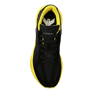 John Richmond 22224/CP Black Fabric / Suede Casual Sneakers (JR1001)-AmbrogioShoes