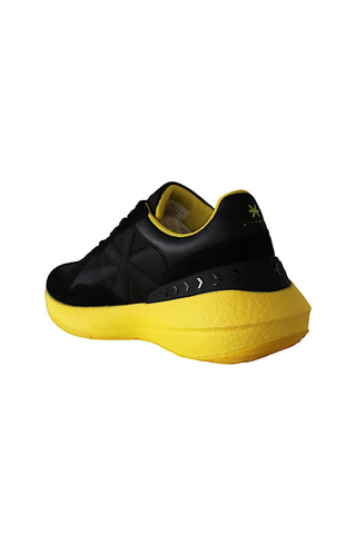 John Richmond 22224/CP Black Fabric / Suede Casual Sneakers (JR1001)-Dellamoda