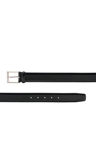 Magnanni 1177 Viento Men's Wind Black Patina Leather Belt (MAGB1006)
