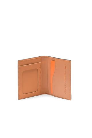 Magnanni 1280 Men's Mid Brown Pebble Leather Card Fold Wallet (MAW1004)-Dellamoda