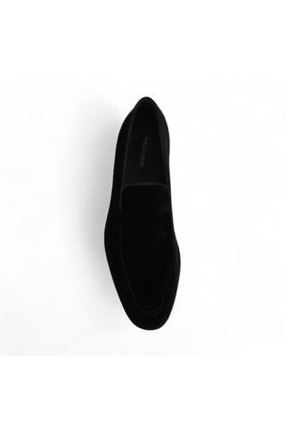 Magnanni 22335 Black Velvet Formal/Dress Loafers (MAGS1148)-Dellamoda