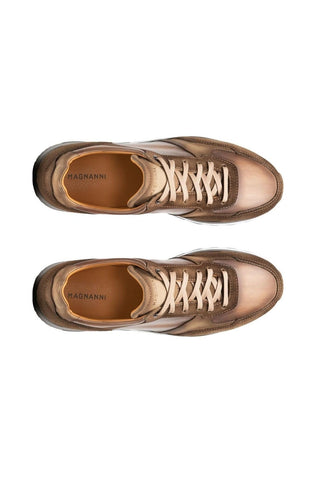 Magnanni 23961 Arco Brown Torba Nubuck / Suede Casual Sneakers (MAGS1021)-AmbrogioShoes