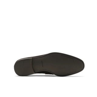 Magnanni Daniel 23822 Brown & Cognac Suede Leather Penny Loafers (MAGS1114)-AmbrogioShoes