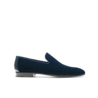 Magnanni Jareth 22334 Navy Velvet Formal/Loafers (MAGS1121)-AmbrogioShoes