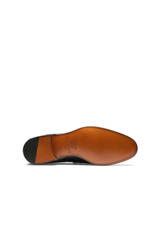 Magnanni Vicente 23257 Black Genuine Lizard Classic Penny Loafers (MAGS1102)