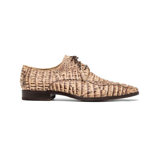 Marco Di Milano Apricena Men'Shoes Genuine Caiman Crocodile Dress Derby Oxfords (MDM1092)-AmbrogioShoes