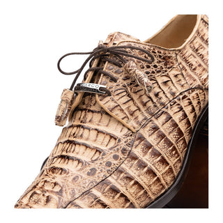 Marco Di Milano Apricena Men'Shoes Genuine Caiman Crocodile Dress Derby Oxfords (MDM1092)-AmbrogioShoes