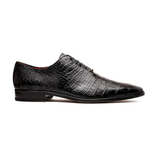 Marco Di Milano Bono Men's Shoes Genuine Alligator Dress Whole-Cut Oxfords (MDM1183)-AmbrogioShoes