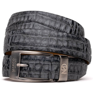 Marco Di Milano EST 100 Genuine Exotic Crocodile Men's Belts (MDMB1021)-AmbrogioShoes