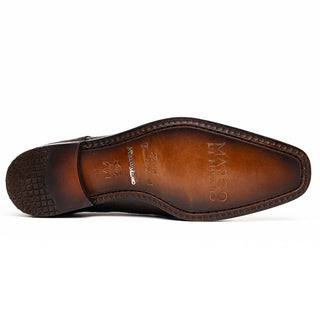 Marco Di Milano Merida Brown Oxfords Lizard & Caiman Crocodile Shoes (MDM1136)-AmbrogioShoes