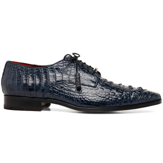 Marco Di Milano Nilo Men's Shoes Exotic Crocodile Derby Oxfords (MDM1186)-AmbrogioShoes