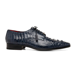 Marco Di Milano Nilo Men's Shoes Exotic Crocodile Derby Oxfords (MDM1186)-AmbrogioShoes