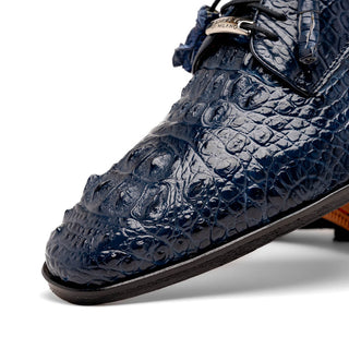 Marco Di Milano Nilo Men's Shoes Exotic Crocodile Derby Oxfords (MDM1186)-AmbrogioShoes