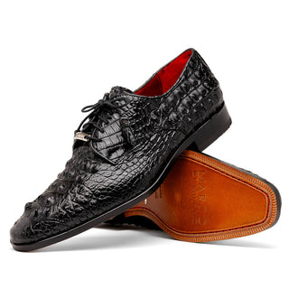 Marco Di Milano Nilo Men's Shoes Exotic Crocodile Derby Oxfords (MDM1186)-AmbrogioShoes