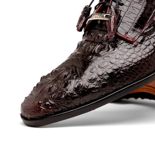 Marco Di Milano Nilo Men's Shoes Exotic Crocodile Derby Oxfords (MDM1186)-AmbrogioShoes