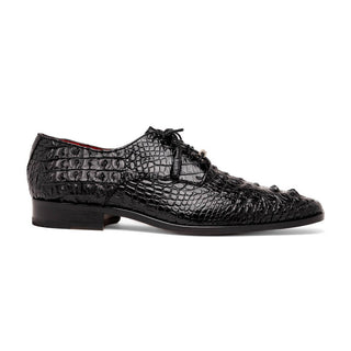 Marco Di Milano Nilo Men's Shoes Exotic Crocodile Derby Oxfords (MDM1186)-AmbrogioShoes