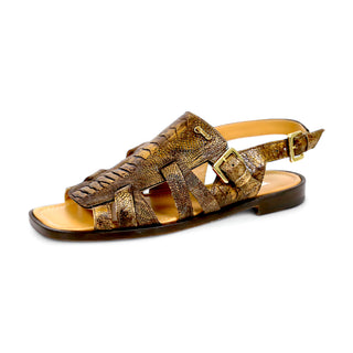Mauri Antigua Ostrich Leg Sandal-AmbrogioShoes