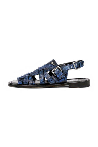 Mauri Antigua Ostrich Leg Sandals