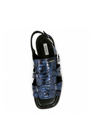 Mauri Antigua Ostrich Leg Sandals-Dellamoda