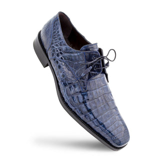 Mezlan 13584-F Anderson Exotic Crocodile Derby (MZ1001)-AmbrogioShoes