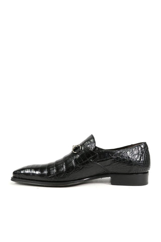 Mezlan 14250-F Galvani Exotic Crocodile Horsebit Loafers (MZ3257)-AmbrogioShoes
