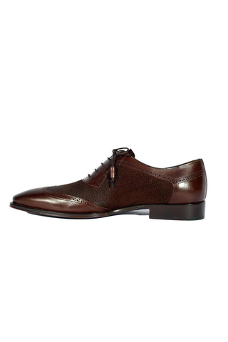 Mezlan 20528 Suede / Calf-Skin Leather Wingtip Oxfords (MZ3556)-AmbrogioShoes