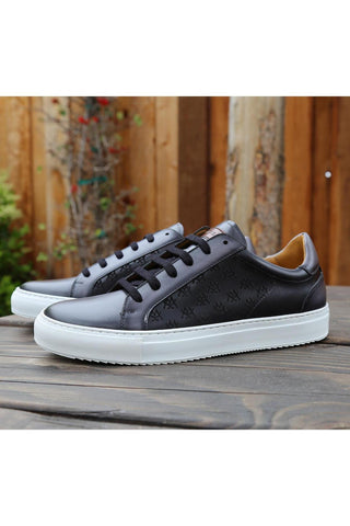 20730 Leather Casual Sneaker-Dellamoda