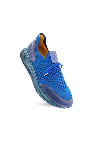 Mezlan 21027 Piedra Perforated Fabric & Leather Sneaker-AmbrogioShoes