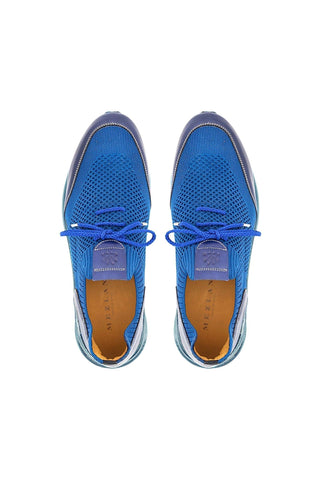 Mezlan 21027 Piedra Perforated Fabric & Leather Sneaker-AmbrogioShoes