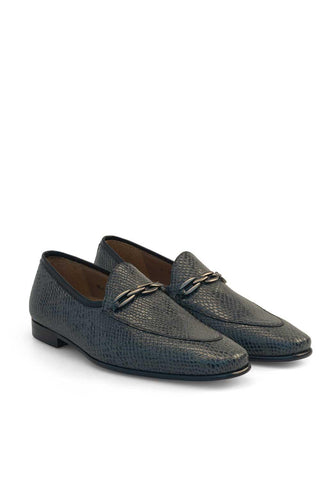 Mezlan 21445 Snake-Print Leather Slip-On Loafer (MZ3899)-AmbrogioShoes