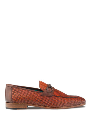 Mezlan 21503 Salva Woven Slip On Horsebit Loafer (MZ3896)-AmbrogioShoes