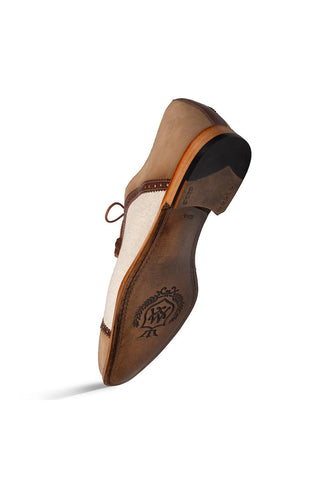 Mezlan 21529 Ayna Linen / Suede Summer Oxford (MZ3835)-AmbrogioShoes