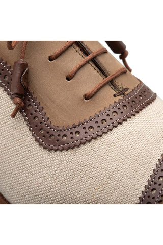 Mezlan 21529 Ayna Linen / Suede Summer Oxford (MZ3835)-AmbrogioShoes