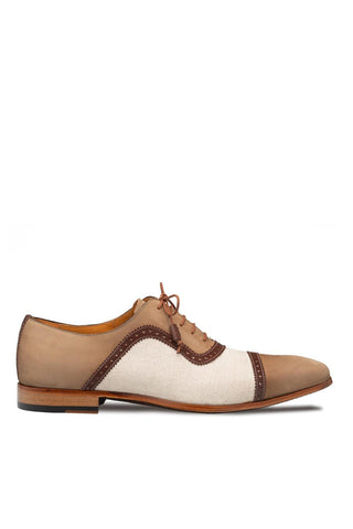 Mezlan 21529 Ayna Linen / Suede Summer Oxford (MZ3835)-AmbrogioShoes